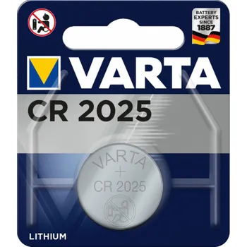 Článková baterie 100x1 Varta electronic CR 2025 VPE Masterkarton