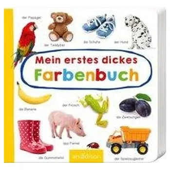 První čtění Mein erstes dickes Farbenbuch