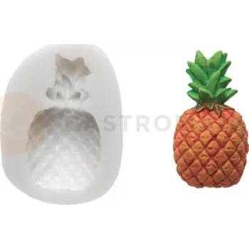 Kuchyňská sůl Forma na cukrovou hmotu SLK 056 - ananas, 70x40 mm | SILIKOMART, Sugarflex Pineapple
