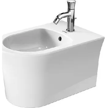 Bidet Duravit White Tulip - Závěsný bidet, s WonderGliss, bílá 22931500001