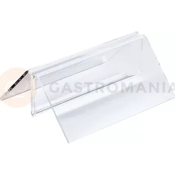 Servírovací stolek Akrylový stojan na menu 105x40 mm | CONTACTO, 6771/105