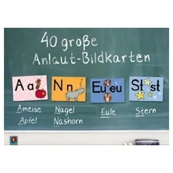 40 große Anlaut-Bildkarten - Boretzki, Anja