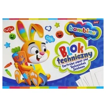 Dětské zboží Blok techniczny A3/10K (10szt) BAMBINO