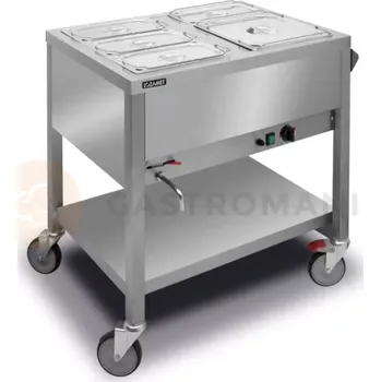 Výdejník vody Pojízdná vodní lázeň, 2x GN 1/1 200 mm | LOZAMET, BJW.2GN