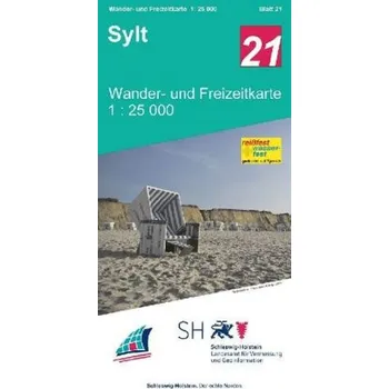 Wander- und Freizeitkarte Sylt