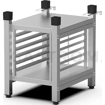 Vysoký podstavec 6x GN 1/1 vhodný k pecím EVEREO 900 a COUNTERTOP COMPACT 1/1, 518x779x744 mm | UNOX, XWCRC-0613-H