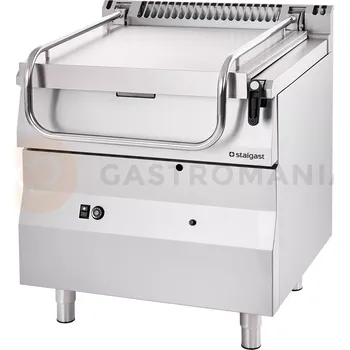 Plynová kartuše Plynová pánev 800x700x850 mm, sklopná, 17 kW, G20 | STALGAST, 9740010