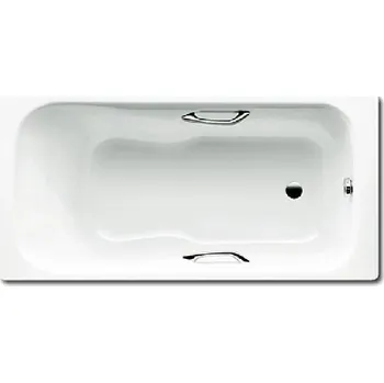 Vana Kaldewei Ambiente - Obdélníková vana Dyna Set Star 621, 170x75 cm, s otvory pro madla, bílá 226200010001