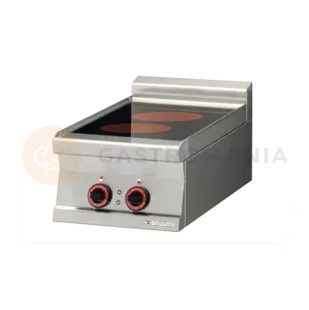 Barová židle Sporák stolní sklokeramický, 2 varná pola | RM GASTRO, PCCT 74 ET