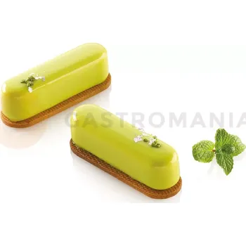 Výroba svíčky Sada forem na dezerty, éclairs + kráječ - 12x 30 ml, 83x23x21 mm | SILIKOMART, Caroline 30