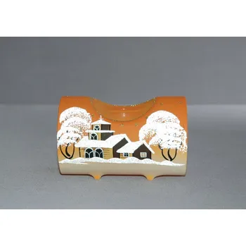 Svícen Vánoční svícen válec na 1 svíčku