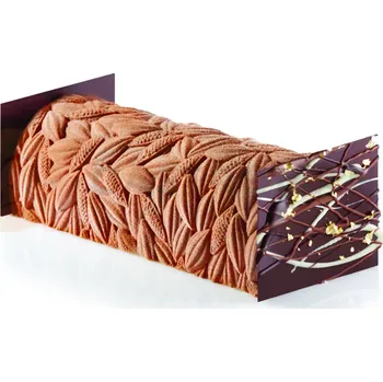 Čokoládová tyčinka Silikonová otiskovací podložka - 250x190 mm - TX01 | PAVONI, Cabosse