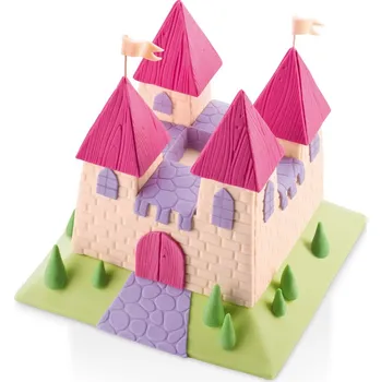 TESCOMA Dekorační šablony DELÍCIA DECO 41 x 25 cm, 4 vzory kámen, dřevo