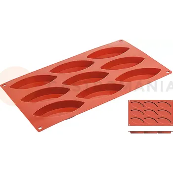 Kuchyňská sůl Silikonová forma na pečení, formičky s rozměrem 100x44 mm | CONTACTO, 6649/100