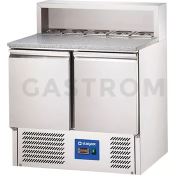 Chladící stůl 2 dveřový na pizzu, 240 l | STALGAST, 833029