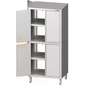 Skříň nerezová průchozí dvojitá s křídlovými dvířky 1200x700x2000 mm | STALGAST, 981597120