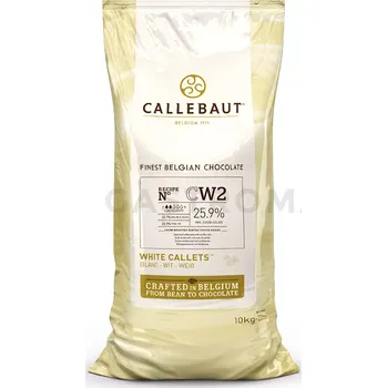 Potravina Bílá čokoláda 25,9% Callets 10 kg balení | CALLEBAUT, CW2NV-01B