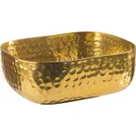 Miska z nerezové oceli 155x120x55 mm, zlatá | APS, 40690