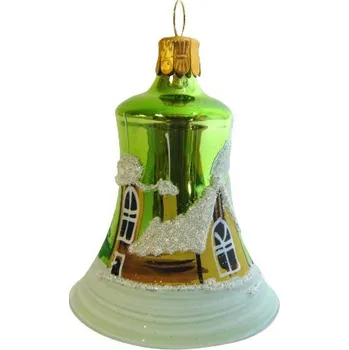 Vánoční ozdoba Vánoční zvoneček ručně malovaný