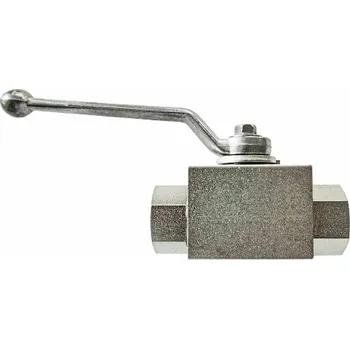 Vodovodní kohout NEREZ dvoucestný kulový 2/2 kohout G3/8"vni^DN 10mm Parker KH3/871X