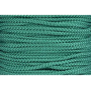 PP šňůra 3mm bez duše tmavě zelená