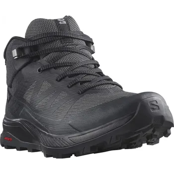Dámská treková obuv Dámské boty Salomon Outrise Mid Gore-Tex Velikost bot (EU): 37 1/3 / Barva: černá