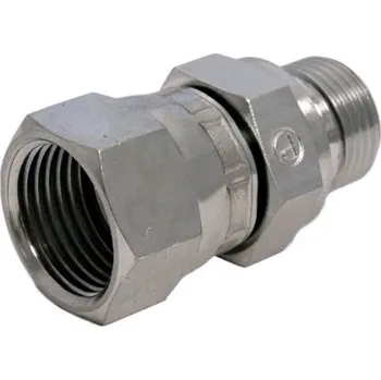 Instalatérský materiál Adaptér swivel G3/4"vně ^7/8"-14vni UNF, těsnění ED-Eolastic Parker 10-12F642EDMXS