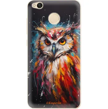 Pouzdro na mobilní telefon Odolné silikonové pouzdro iSaprio - Abstract Owl - Xiaomi Redmi 4X