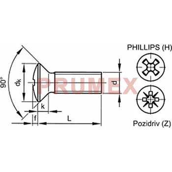 Šroub Šroub čočková hl.-kř.dr.phillips DIN 966 M5x10 nerez A2
