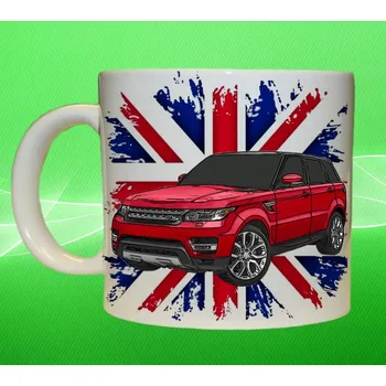 hrnek s Land Rover Range Rover 150ml (hrneček s osobním autem Land Rover)