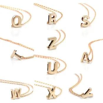 Řetízek Náhrdelník / Řetízek s písmenem / písmeno - A-Z I