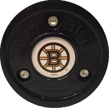Puk Treninkový puk Green Biscuit NHL - Boston Bruins (Green Biscuit - Boston Bruins)