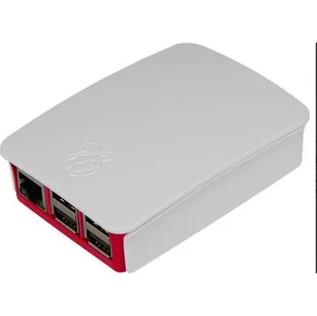 Stolní počítač Kryt Raspberry bílý pro Raspberry Pi model B+, Rpi 2 B, Rpi 3 B,