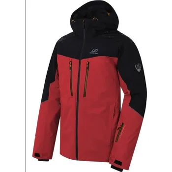Hannah Bergerson L pánská lyžařská bunda červená/šedá L
