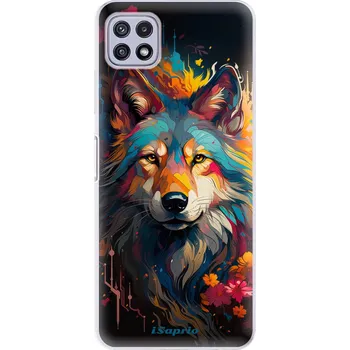 Pouzdro na mobilní telefon Odolné silikonové pouzdro iSaprio - Mysterious Wolf - Samsung Galaxy A22 5G