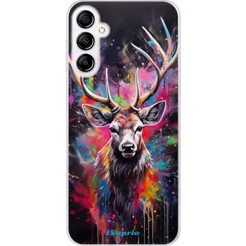 Pouzdro na mobilní telefon Odolné silikonové pouzdro iSaprio - Abstract Deer - Samsung Galaxy A14 / A14 5G