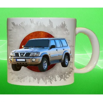 hrnek s Nissan Patrol 75ml (hrneček s osobním autem Nissan)