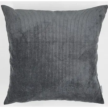 Dekorativní polštářek BYTEMA Dekorační povlak na poštář DARVEN ANTRACIT 30 x 50 cm