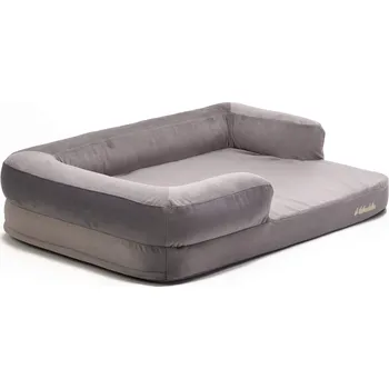 Pelíšek pro psa Lebeddie Šedá Útulna Velikost: S, Vyšít jméno?: Ne, Otočit zrcadlově opěrku?: Ne Ortopedický pelech pro psy