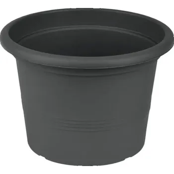 Květináč Květináč plastový Campanula Ø 28 x 19,6 cm antracit