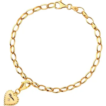 Náramek Náramek charms - sada - srdce, maminka - AP100-0037