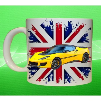 hrnek s Lotus Evora 410 550ml (Hrneček s osobním autem Lotus)
