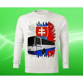 Pánská mikina mikina s potiskem KAROSA II pánská M (mikina s autobusem )