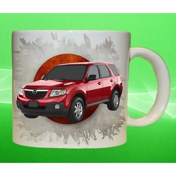 hrnek s Mazda Tribute 75ml (hrneček s osobním autem Mazda)