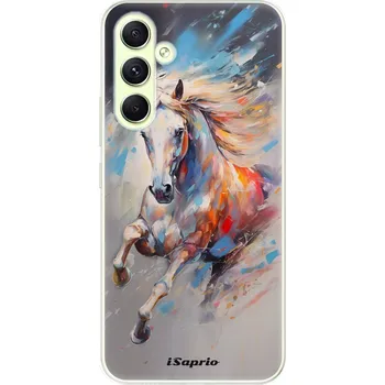 Pouzdro na mobilní telefon Odolné silikonové pouzdro iSaprio - Abstract Horse - Samsung Galaxy A54 5G