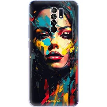 Pouzdro na mobilní telefon Odolné silikonové pouzdro iSaprio - Abstract Women - Xiaomi Redmi 9