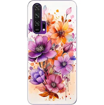 Pouzdro na mobilní telefon Odolné silikonové pouzdro iSaprio - Flowers 23 - Honor 20 Pro