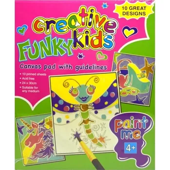 Malířské plátno Malířské plátno s předlohou A4 - 10 listů - PK53-56