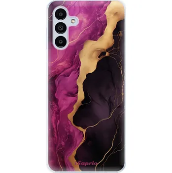 Telefonní příslušenství Odolné silikonové pouzdro iSaprio - Pink Black Marble - Samsung Galaxy A13 5G