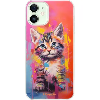 Pouzdro na mobilní telefon Odolné silikonové pouzdro iSaprio - Kitten - iPhone 12 mini